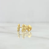 Topos Angel De La Guarda 0.5gr / 6.5mm Oro Amarillo 18K *