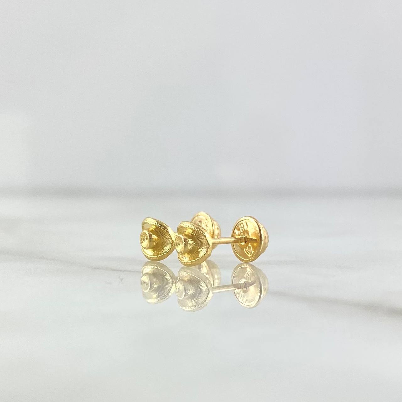 Topos Sombrero 0.9gr / 6.5mm Oro Amarillo ©