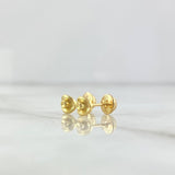 Topos Sombrero 0.9gr / 6.5mm Oro Amarillo ©