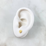 Topos Sombrero 0.9gr / 6.5mm Oro Amarillo ©