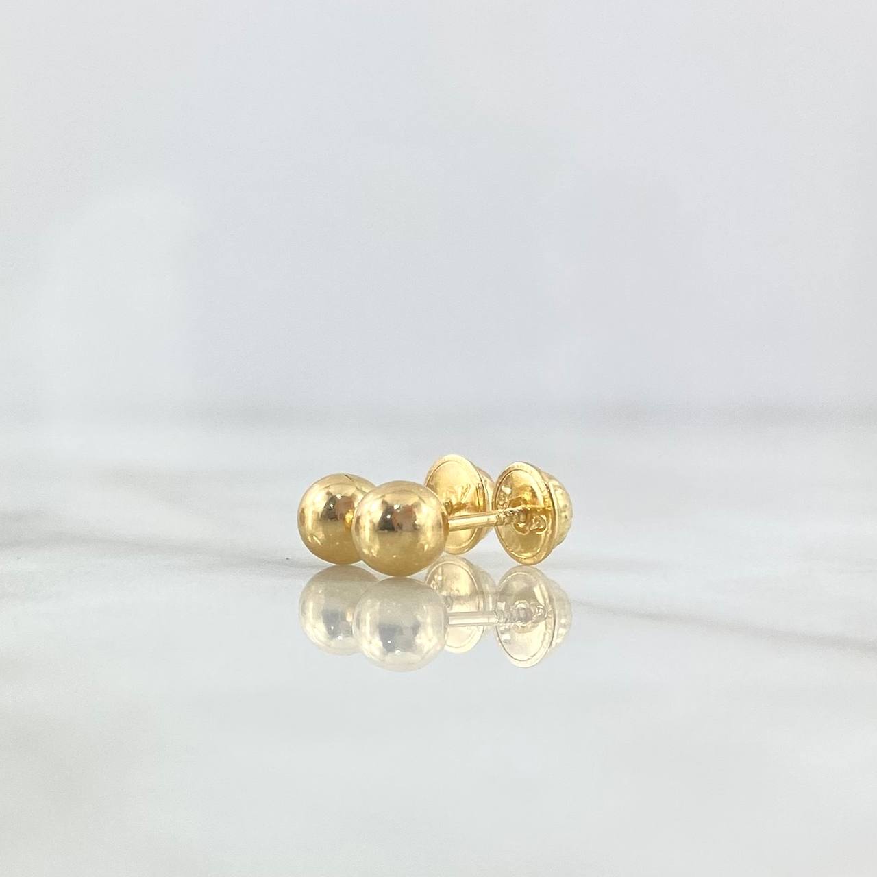 Topos Bola 5mm 0.45gr / Lisa Oro Amarillo