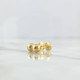 Topos Bola 5mm 0.45gr / Lisa Oro Amarillo