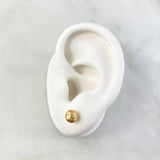 Topos Bola Diamantada 0.8gr / Oro 18K