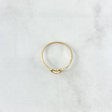 Anillo Silueta Corazón 0.95gr / T6 1/2 / Oro Amarillo ©