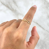 Anillo GC 2.15gr / T6 1/4 / Liso Oro Amarillo 18K *