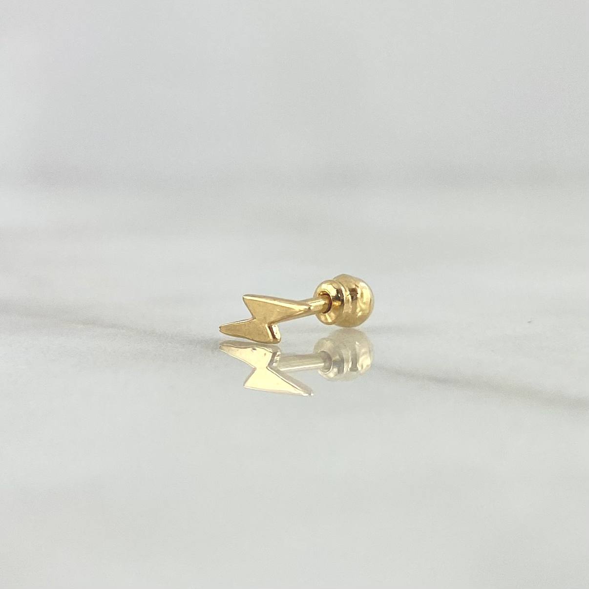 Piercing Rayo 0.3gr / 1cm / Rosca Bola Oro Amarillo 18K (Joya)
