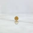 Piercing Chispa 0.3gr / 1.2cm / Bola 2mm Oro Amarillo (Joya)