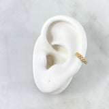 Piercing Earcuff Simulador Rombos 0.85gr / 1.2cm / Oro Amarillo (Joya)