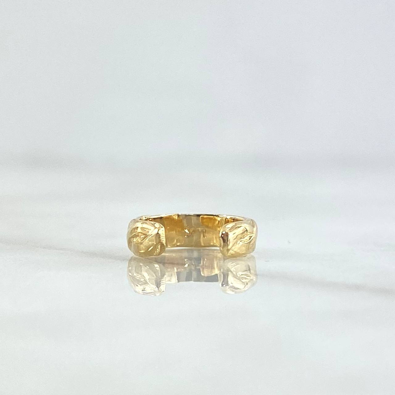 Piercing Earcuff Simulador Trenzado 1.05gr / 1.2cm / Oro Amarillo (Joya)