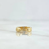 Piercing Earcuff Simulador Trenzado 1.05gr / 1.2cm / Oro Amarillo (Joya)