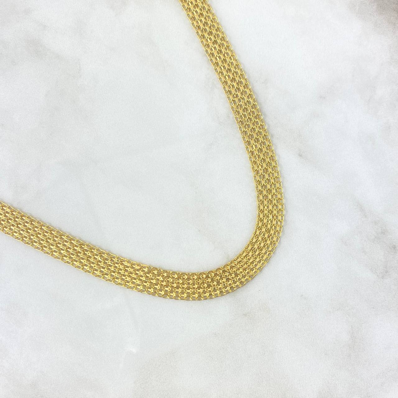 Cadena China 21.2gr / 60cm / 10mm Oro Amarillo +0