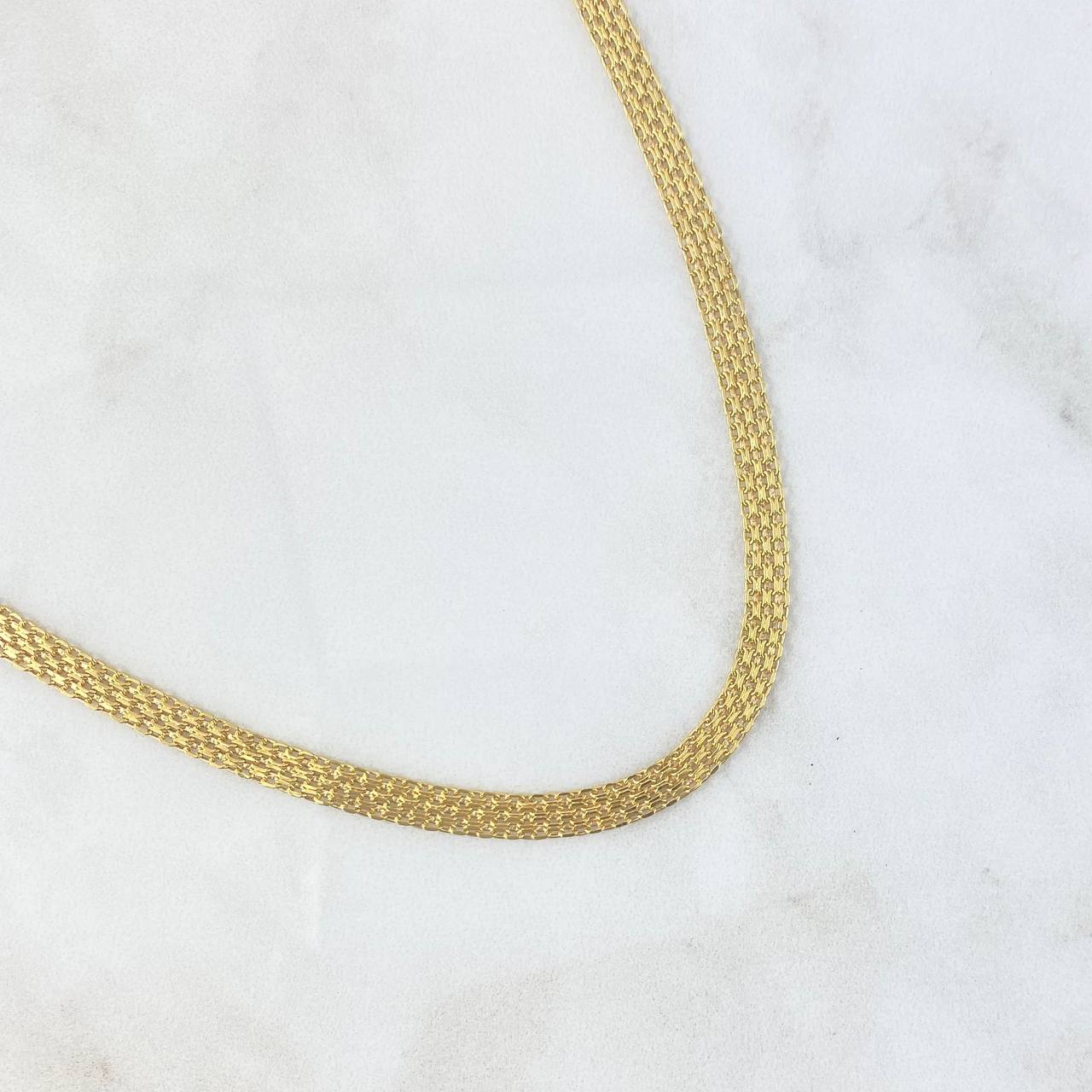 Cadena China 7.9gr / 60cm / 5mm Oro Amarillo +0