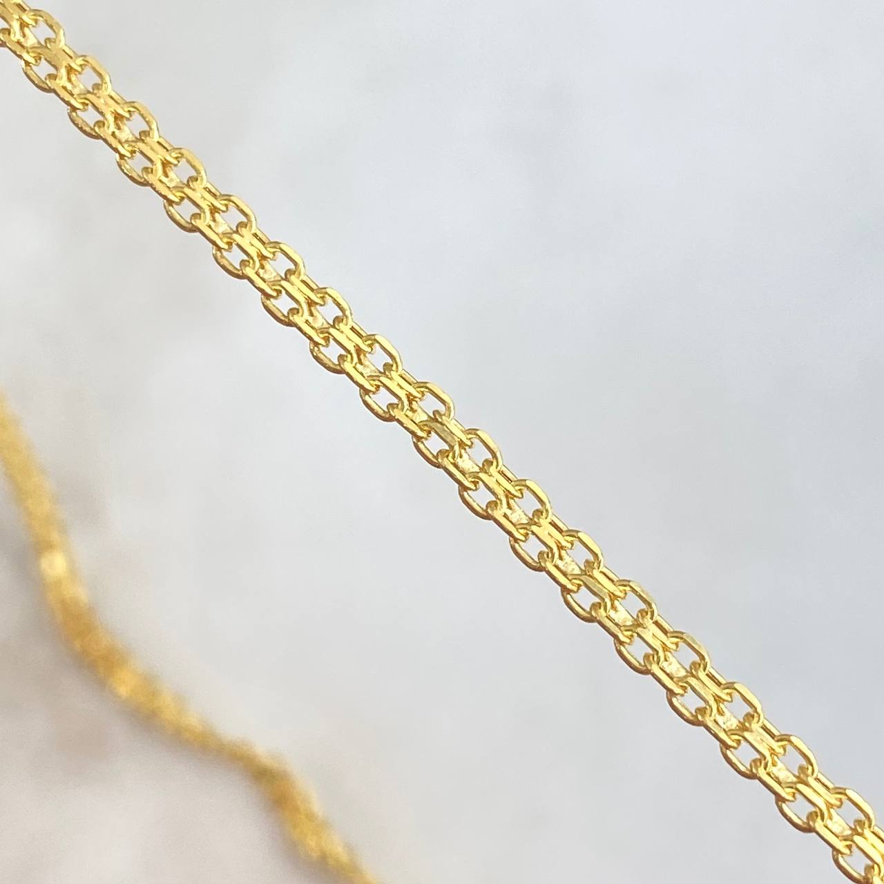 Cadena China 3.55gr / 50cm / 2.5mm Oro Amarillo +0