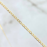 Cadena Cubana 2.45gr / 60cm / 1.5mm Oro Amarillo +1