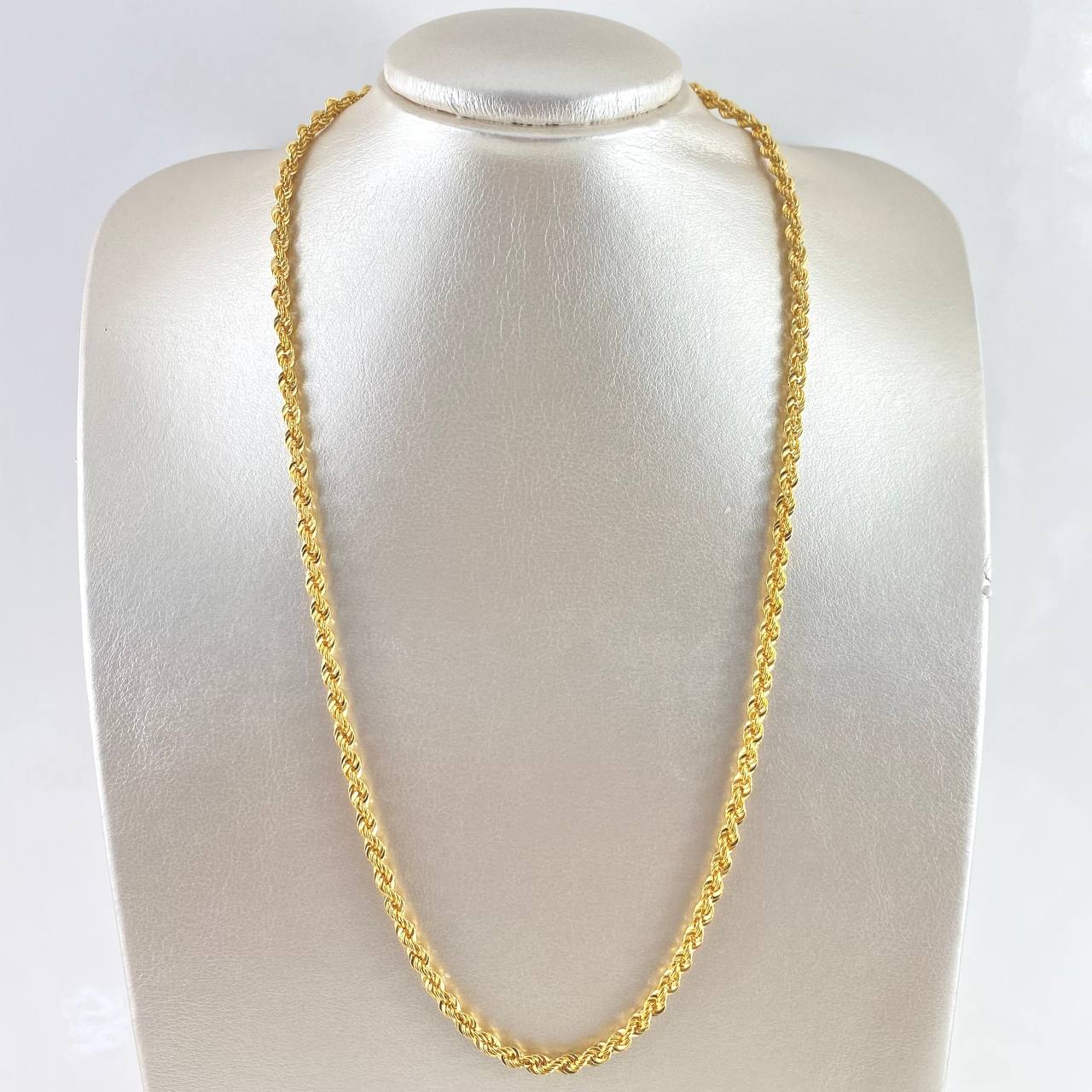 Cadena Lazo 10.45gr / 60cm / 4mm Oro Amarillo +3