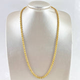 Cadena Lazo 10.45gr / 60cm / 4mm Oro Amarillo +3