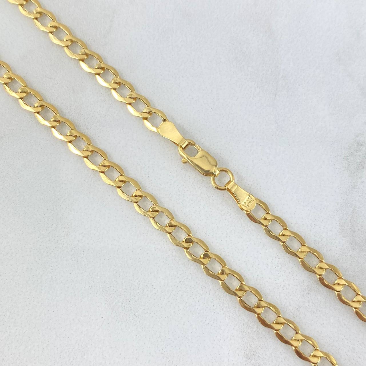 Cadena Cubana 4.35gr / 50cm / 3.6mm Oro Amarillo +1 18K *