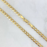 Cadena Cubana 4.35gr / 50cm / 3.6mm Oro Amarillo +1 18K *