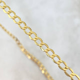 Cadena Cubana 4.35gr / 50cm / 3.6mm Oro Amarillo +1 18K *