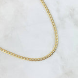 Cadena Cubana 4.35gr / 50cm / 3.6mm Oro Amarillo +1 18K *