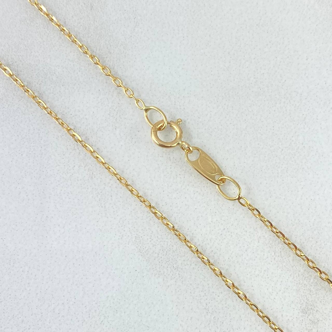 Cadena Aro Seguido 1.45gr / 45cm / 1mm Oro Amarillo +3