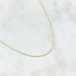 Cadena Aro Seguido 1.45gr / 45cm / 1mm Oro Amarillo +3