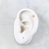 Piercing Estrella 0.3gr / 1cm / Rosca Bola Oro Amarillo Nac.Esp. 18K (Joya)