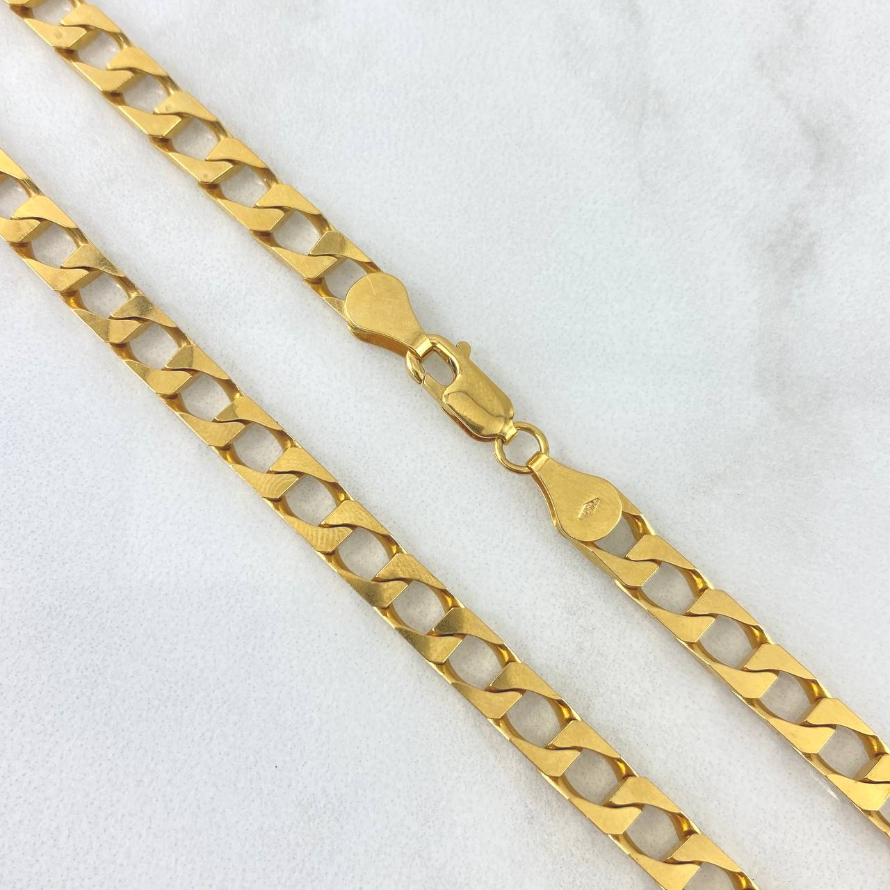 Cadena Panzer 51.25gr / 70cm / 5.5mm Oro Amarillo +1