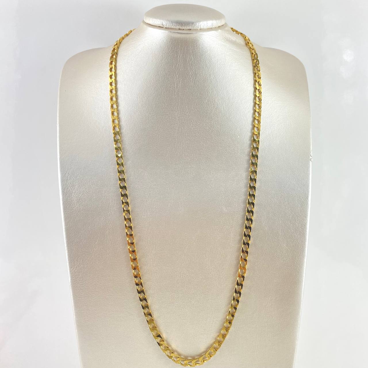 Cadena Panzer 51.25gr / 70cm / 5.5mm Oro Amarillo +1