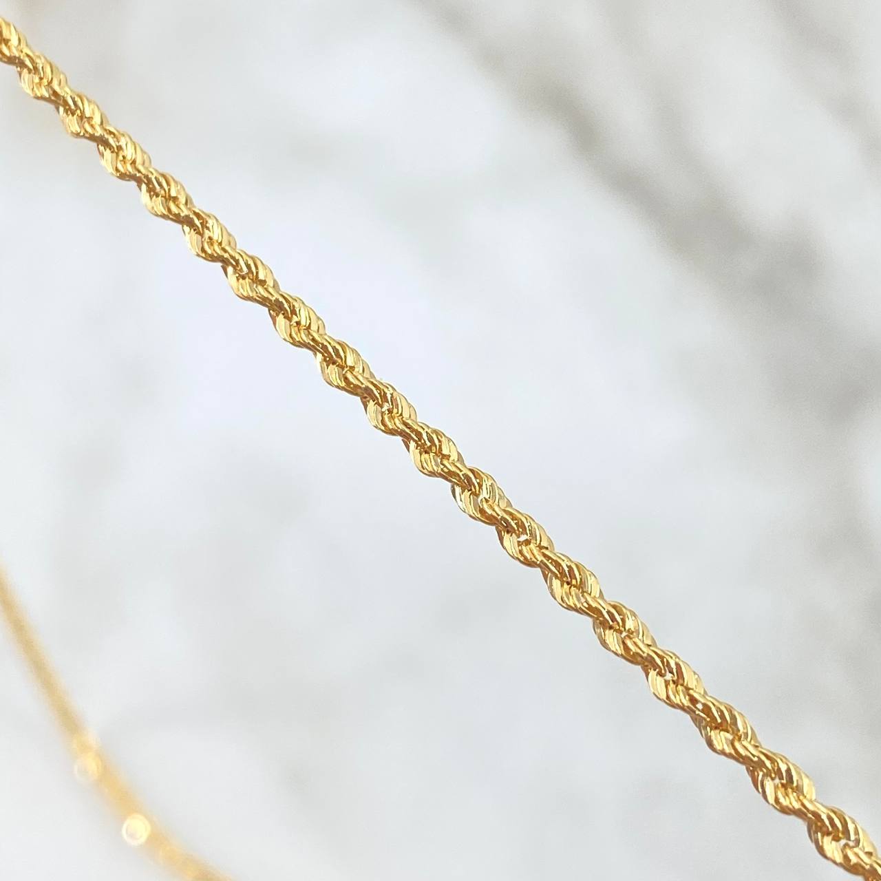 Cadena Lazo 1.85gr / 50cm / +3 Oro 18K ©