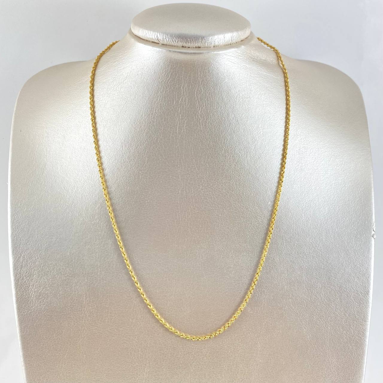Cadena Lazo 1.75gr / 50cm / 1.6mm Oro Amarillo +3 *