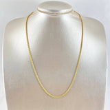 Cadena Lazo 1.9gr / 50cm / +3 Oro 18K ©