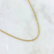 Cadena Lazo 1.95gr / 50cm / +3 Oro 18K ©