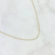 Cadena Militar 2.05gr / 45cm / 1mm Diamantada Oro Amarillo +3 18K