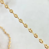 Cadena GC 9.55gr / 50cm / 5.4mm Lisa Oro Amarillo 18K