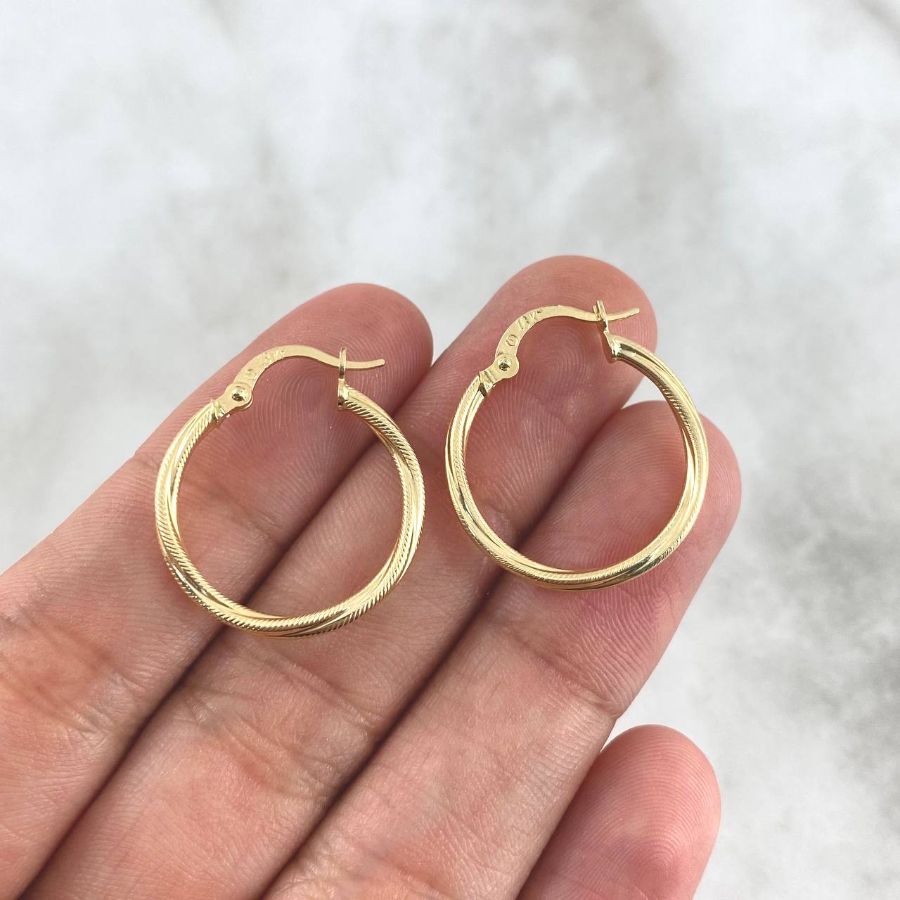 Candongas Lola 1.35gr / 2.3cm / Oro 18K *