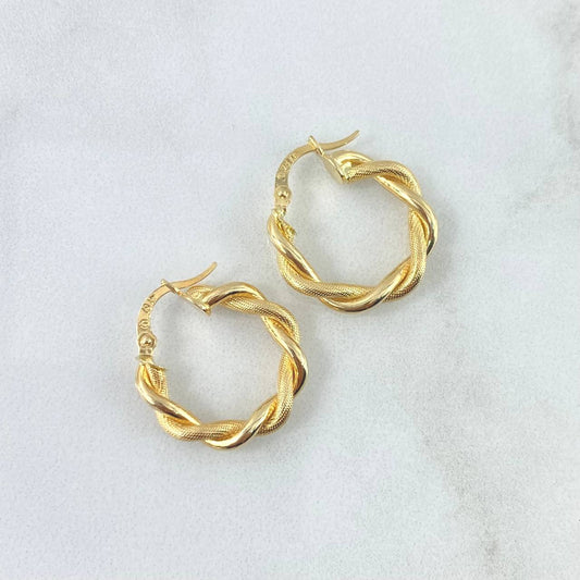 Candongas Angi 2.25gr / 2.2cm / Oro 18K