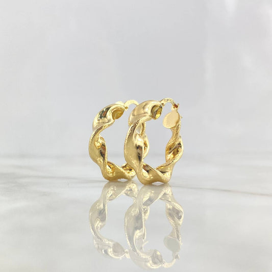 Candongas Demi 4.75gr / 2.9cm / Oro Amarillo 18K