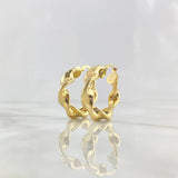 Candongas Demi 4.75gr / 2.9cm / Oro Amarillo 18K