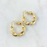 Candongas Demi 4.75gr / 2.9cm / Oro Amarillo 18K