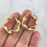 Candongas Demi 4.75gr / 2.9cm / Oro Amarillo 18K