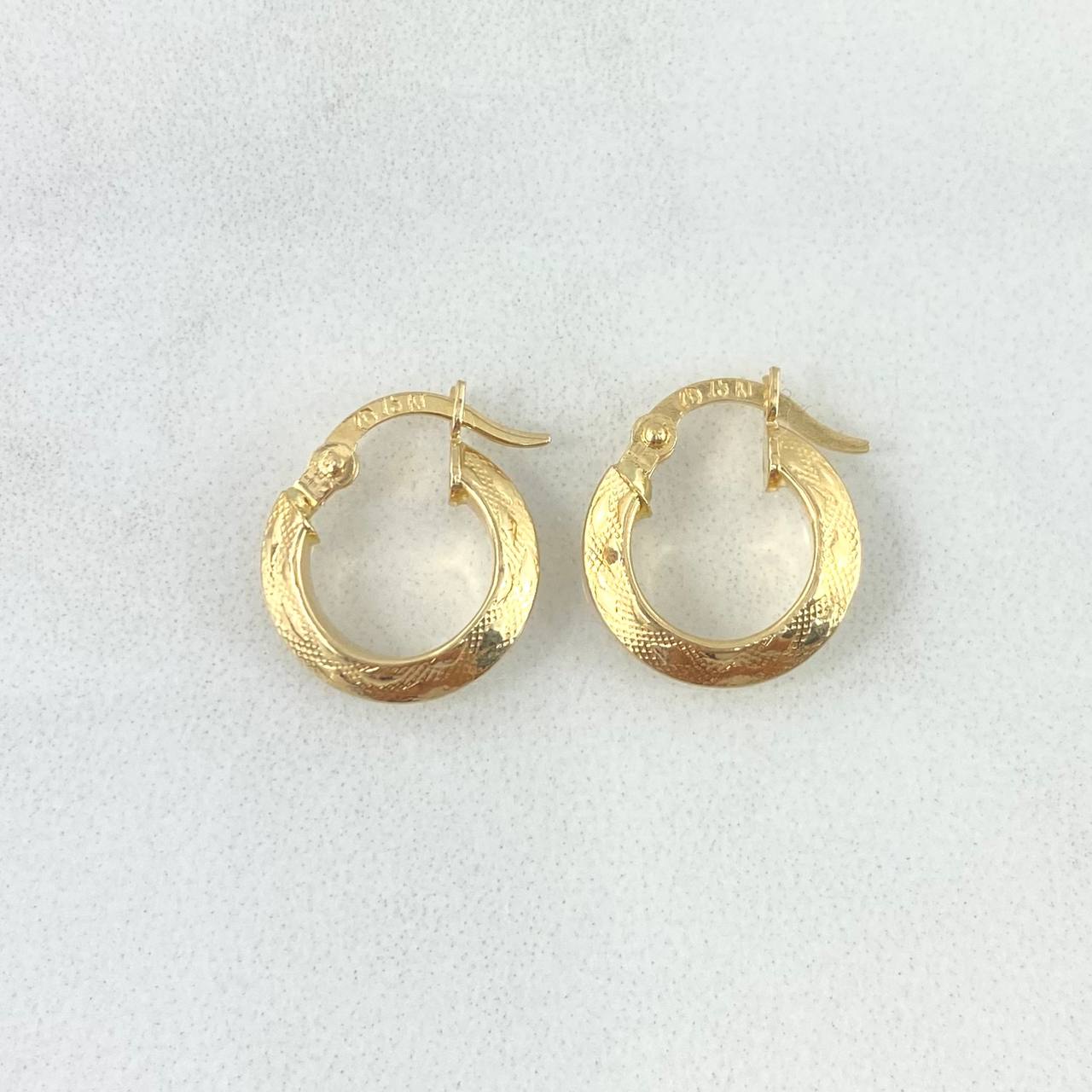 Candongas Ciri 1.2gr / 1.6cm / Oro 18K