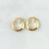 Candongas Ciri 1.2gr / 1.6cm / Oro 18K