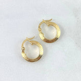 Candongas Ciri 1.2gr / 1.6cm / Oro Amarillo 18K ©