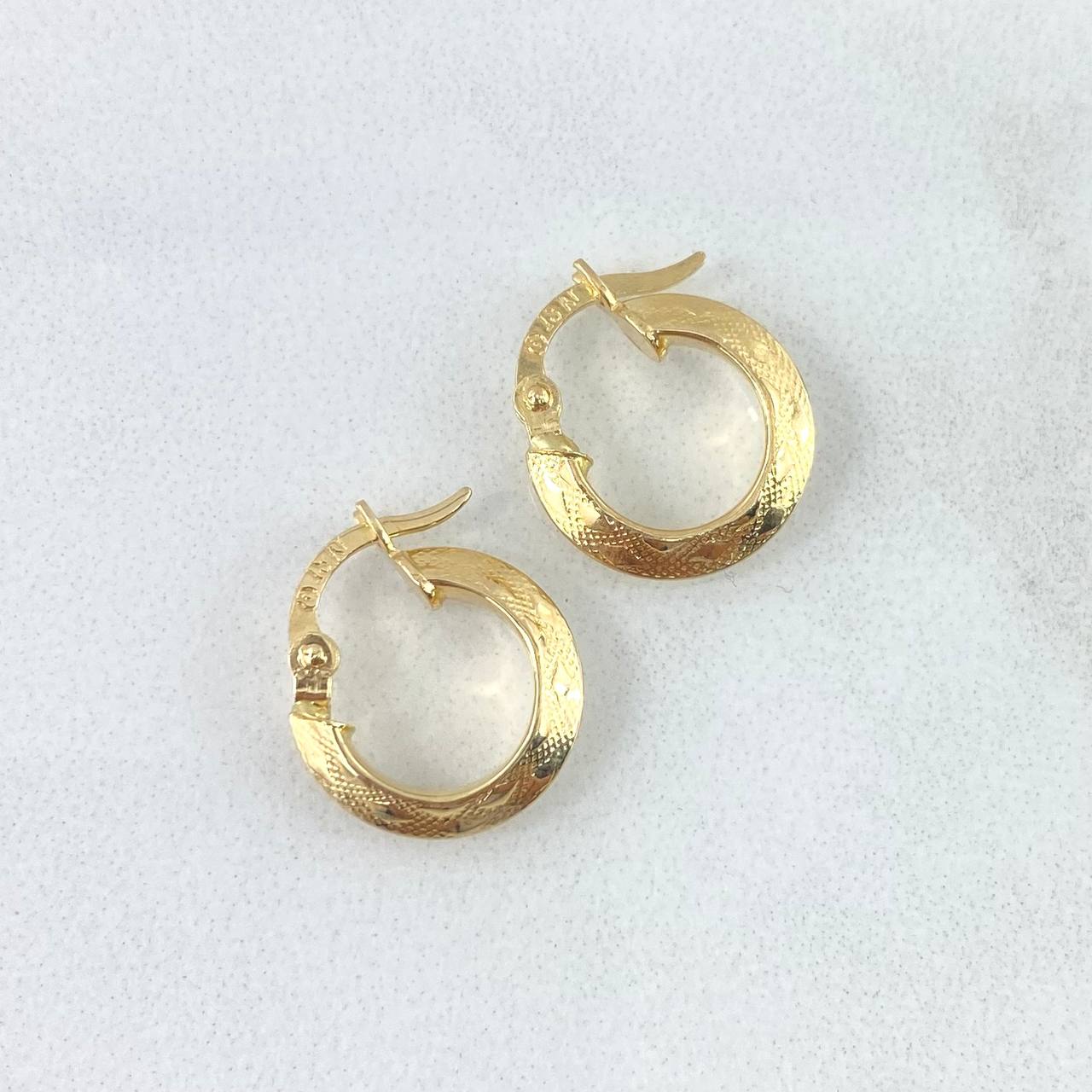 Candongas Ciri 1.2gr / 1.6cm / Oro 18K