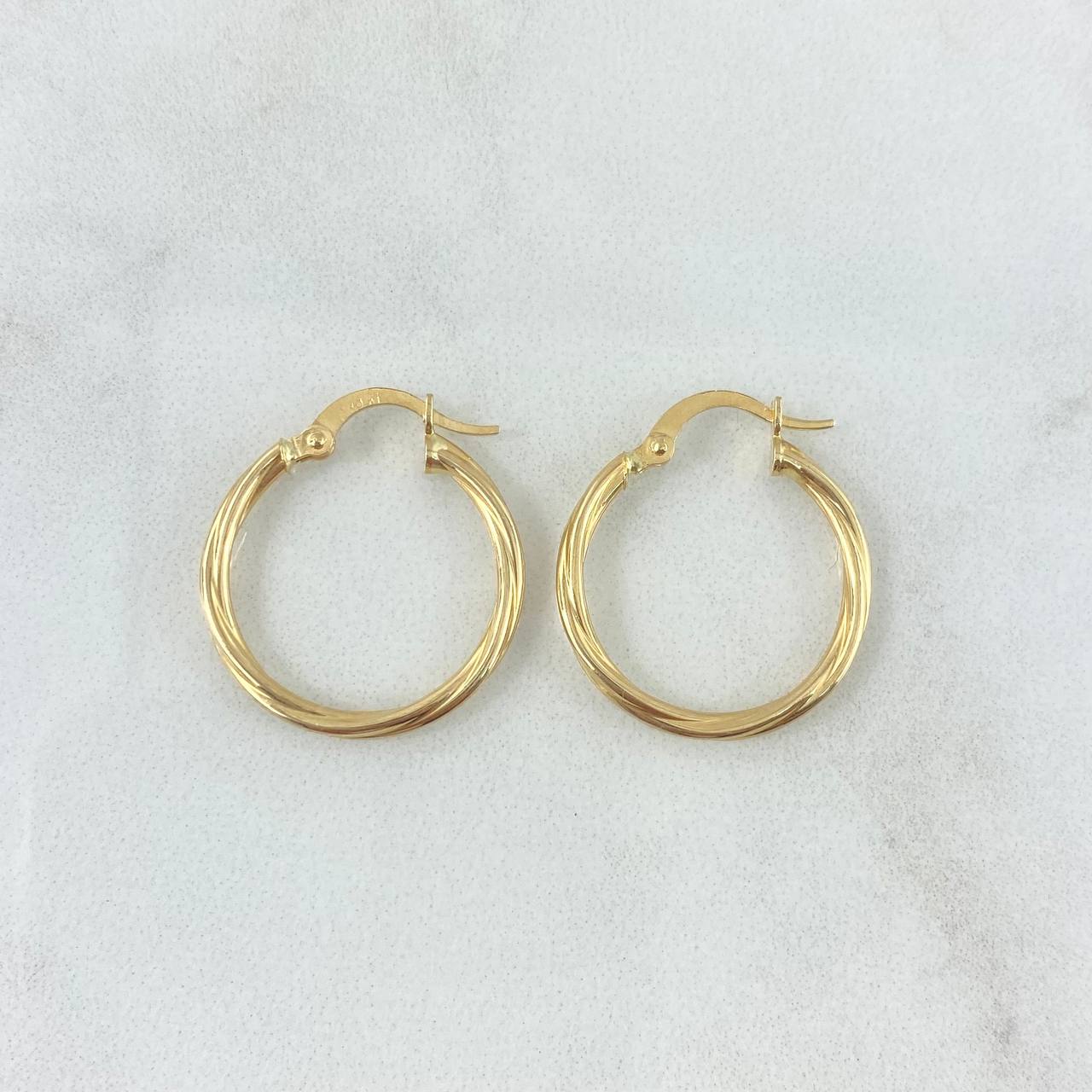 Candongas Lore 1.55gr / 2cm / Oro 18K