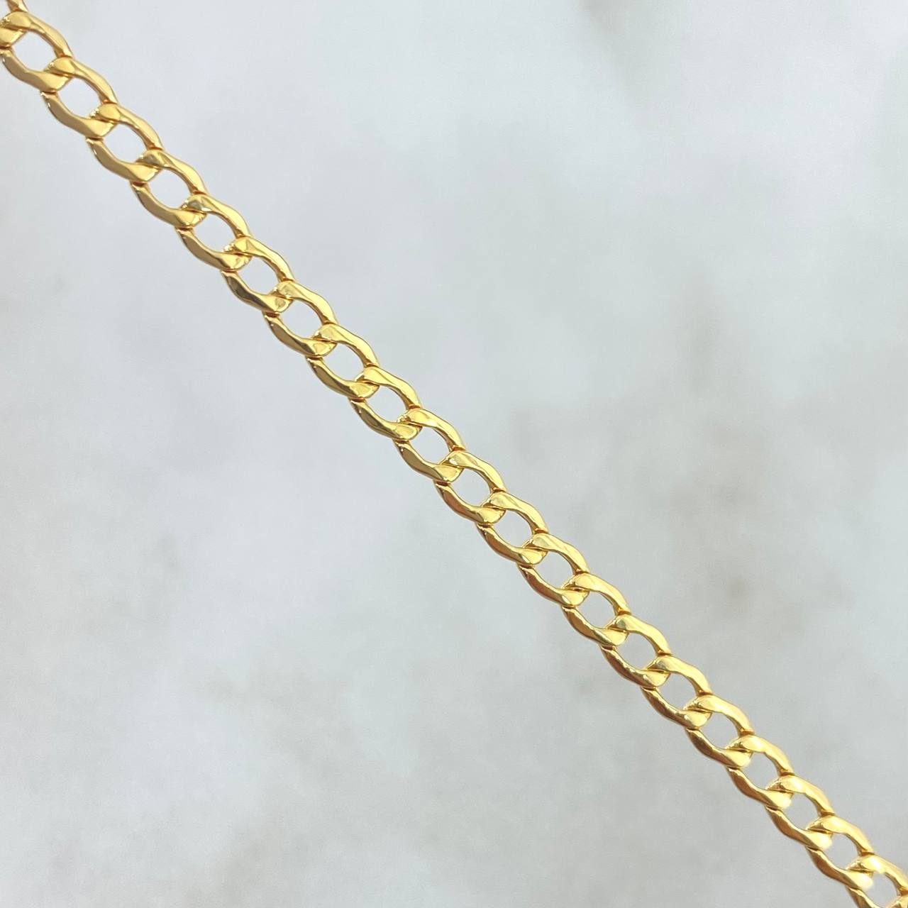 Pulso Cubano 1.25gr / 19.5cm / Oro Amarillo +1 18K ©