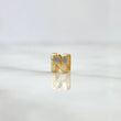 Herraje Letra N 0.4gr / 0.6cm / Oro Amarillo 18K