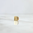 Herraje Letra D 0.35gr / 6mm / Tambor Oro Amarillo 18K ©