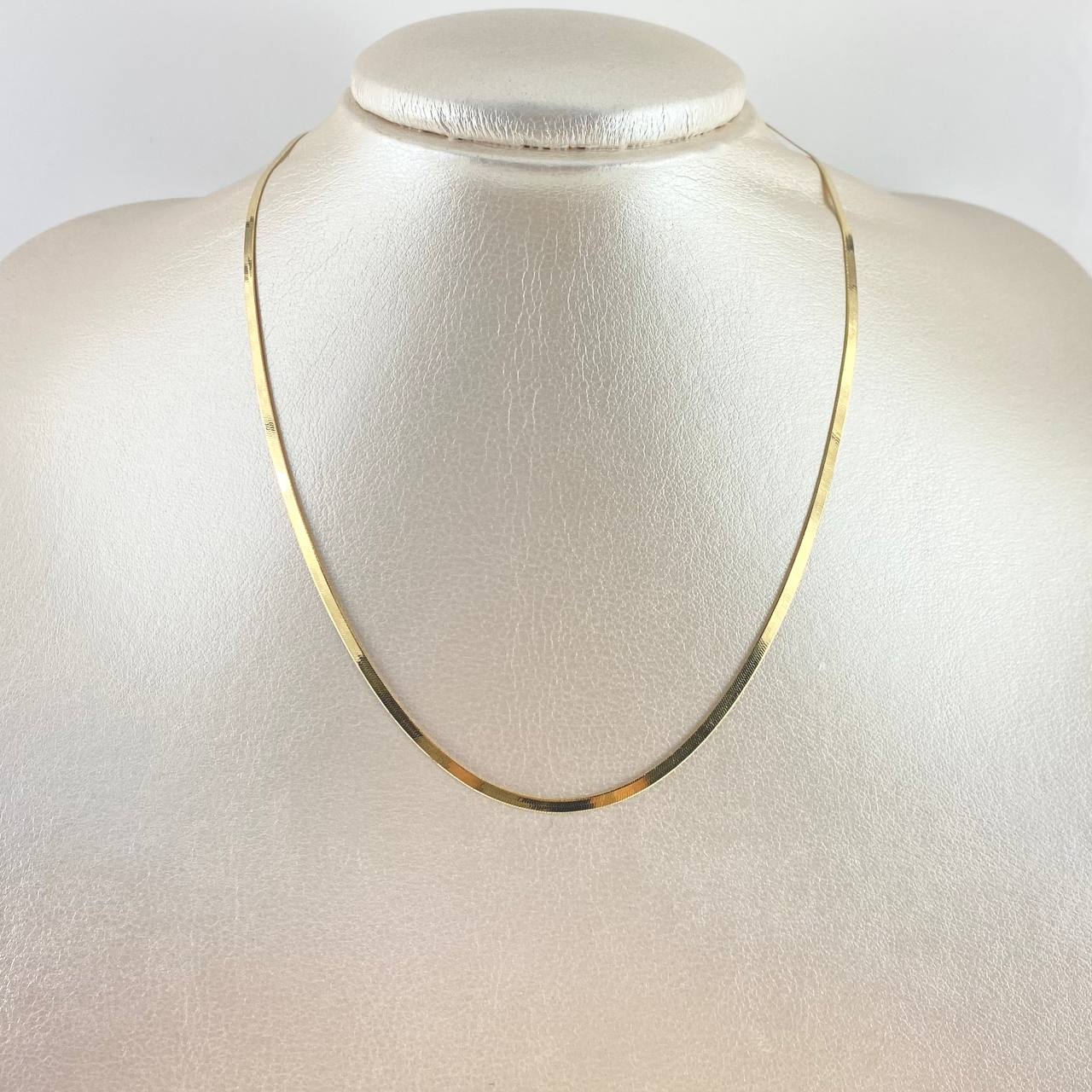 Cadena Espejo 3.85gr / 40cm / 2.3mm Oro Amarillo +3 18K ©